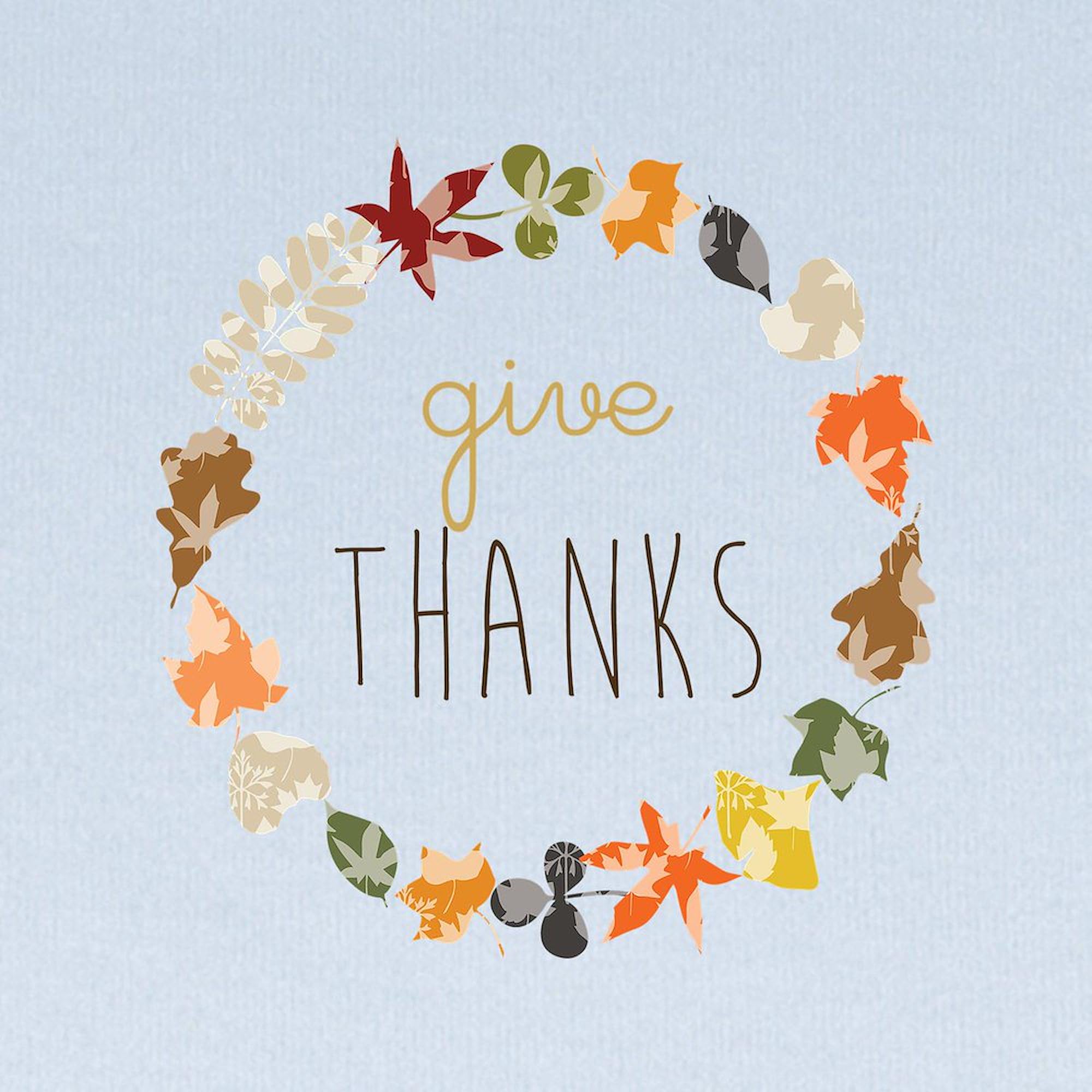 CafePress Give Thanks Baby Blanket, Super Soft Newborn Swaddle