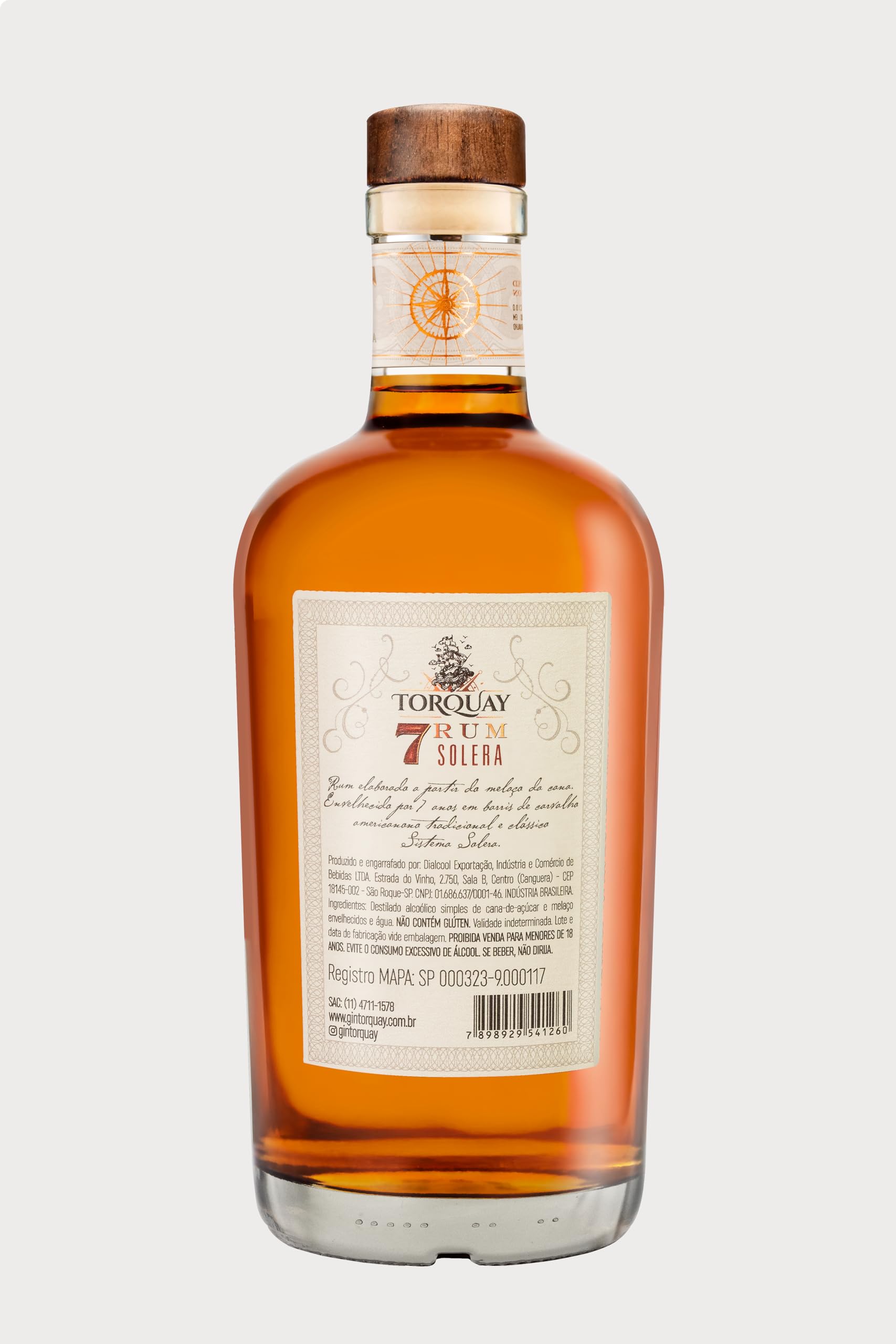 Rum Torquay 7 Anos 740ML | Amazon.com.br