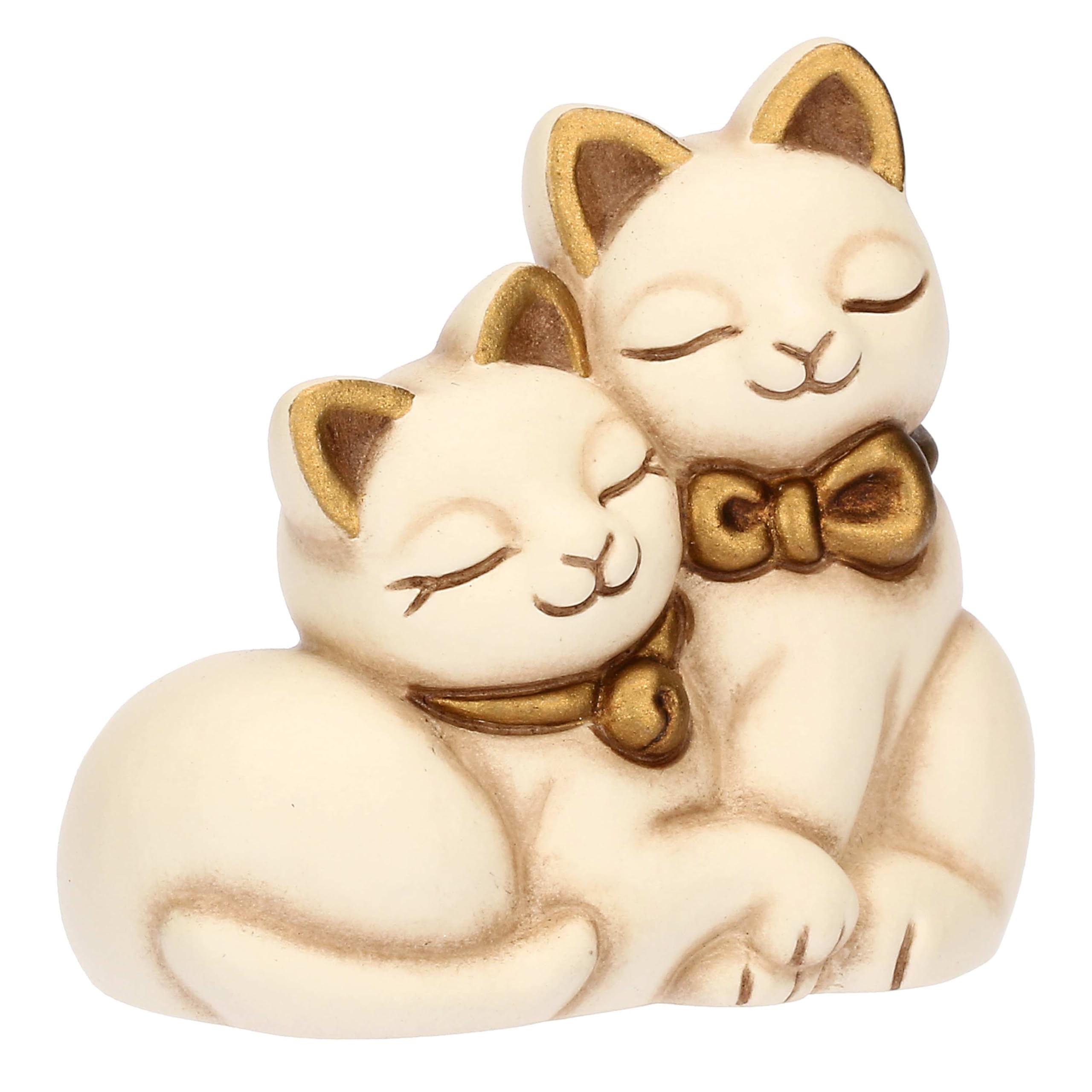 Coppia gattini in ceramica