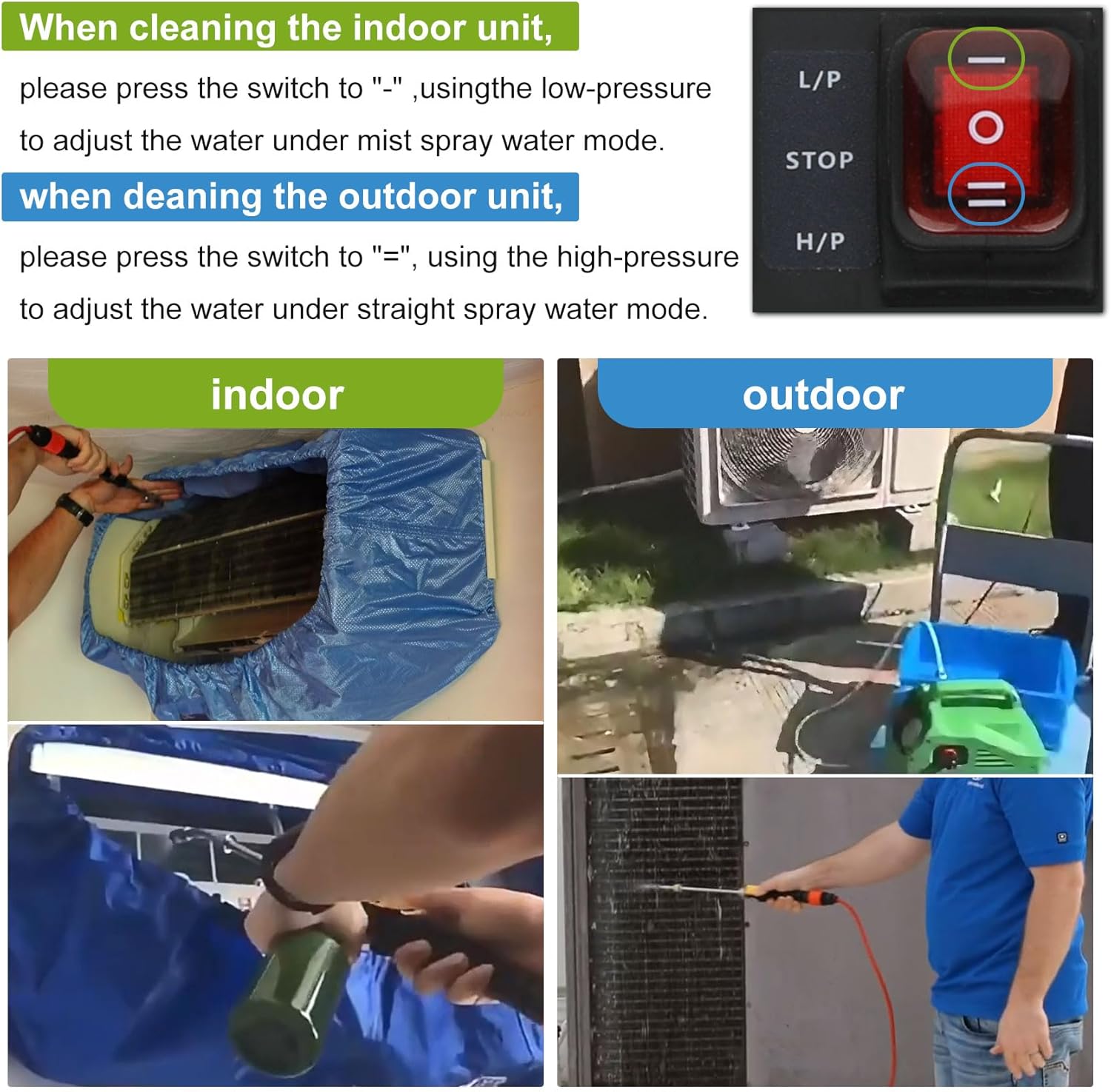 New ZPB140 Port A Blaster HVAC Coil Cleaning Portable Pressure Washer Coil Jet Cleaner for ac Unit 120V 80W for Indoor or Outdoor,Can only be Used with Water, not for Spraying air