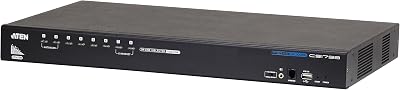 ATEN Desktop KVM 8-Port USB – HDMI KVM Switch with USB PERIP CS1798, 1920 X 1200 PIXELES, USB, USB, HDMI, Negro, 1U