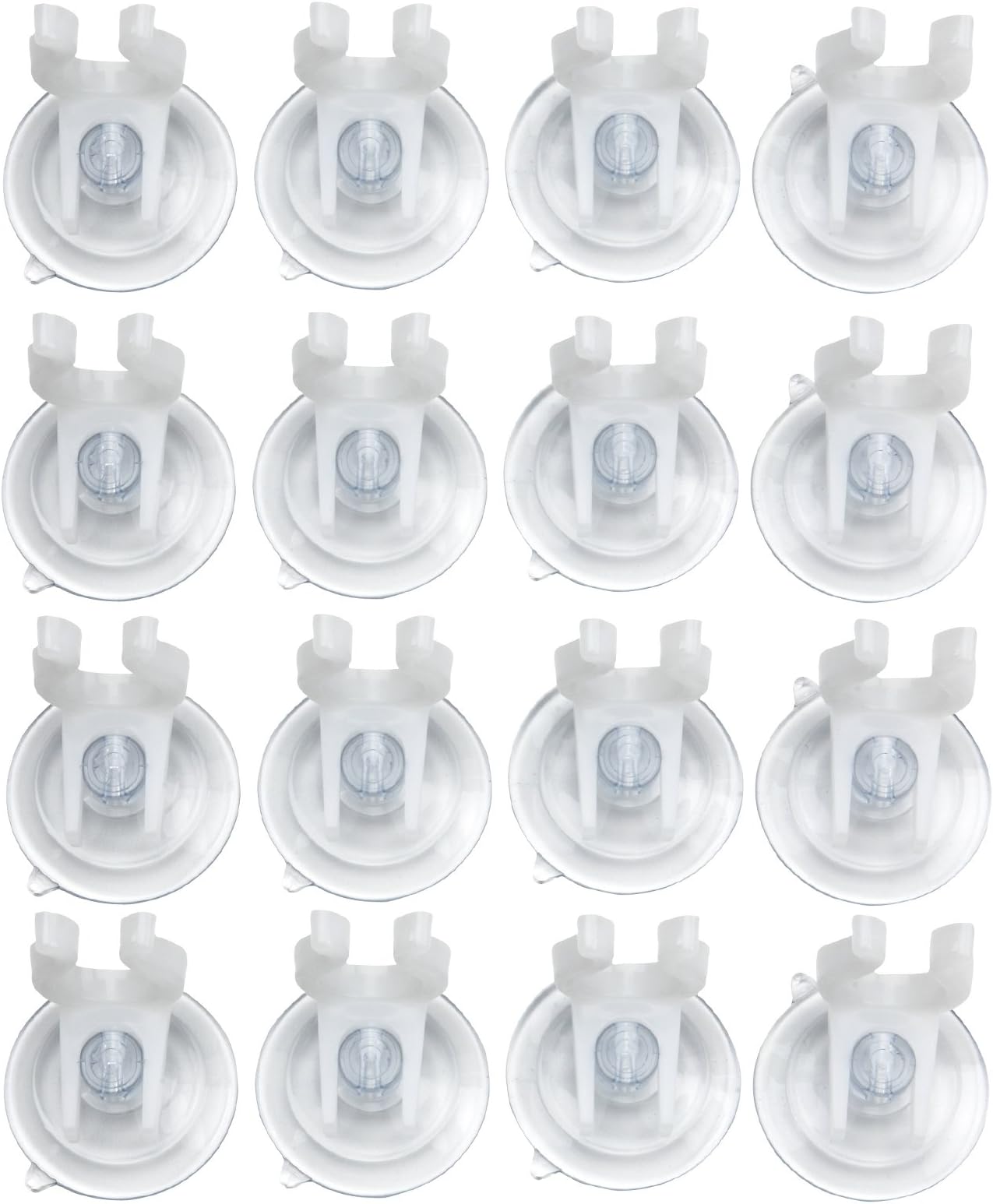 Holiday Joy® - 16 Window Candle Holder Clamps with World's Strongest Suction Cups