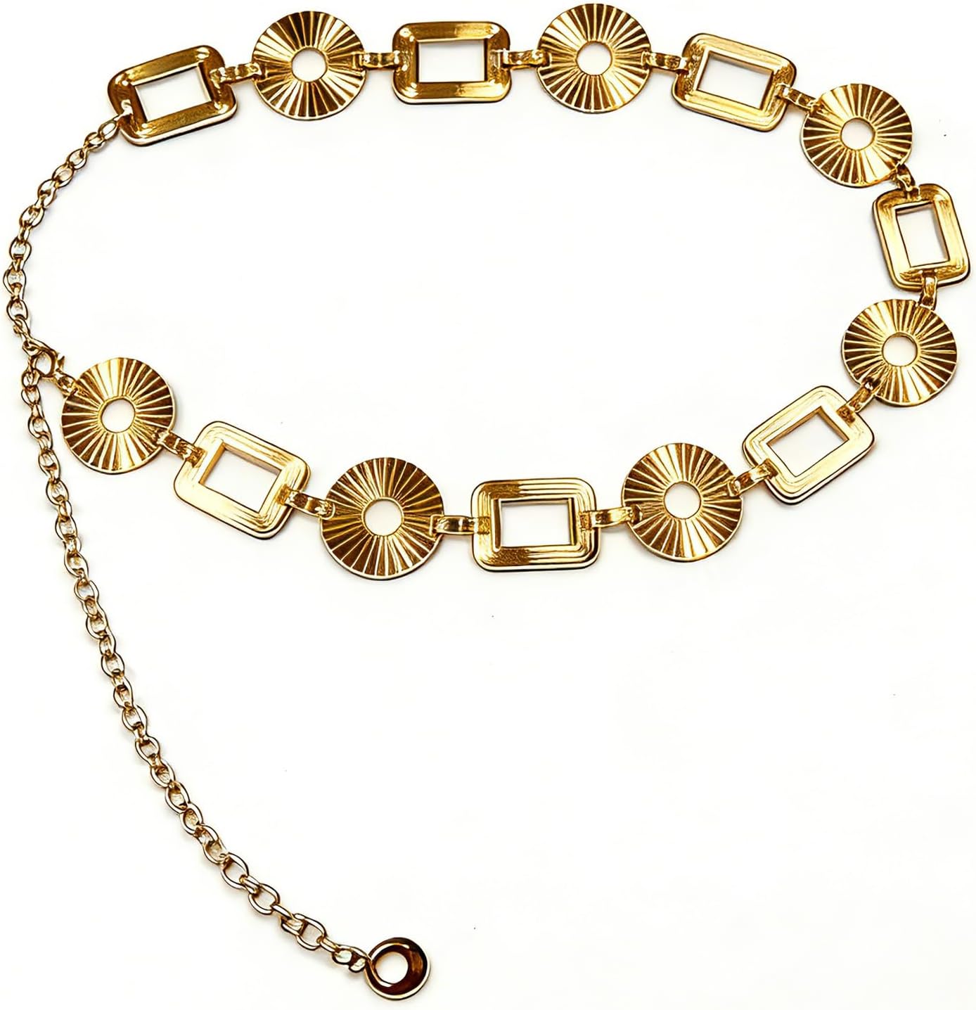 Women's metal chain belt decoration dress trousers body chain