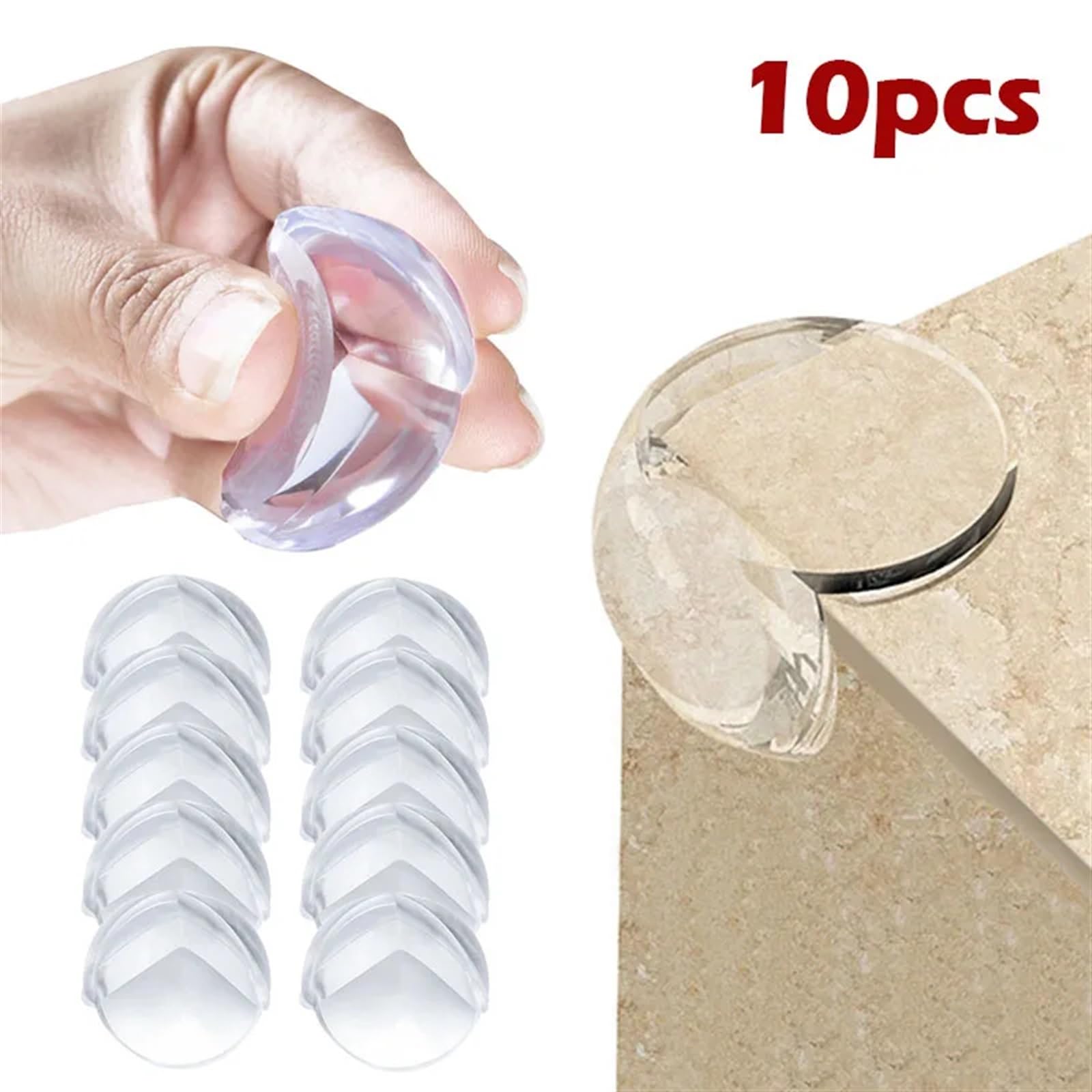 Protectores de Esquinas para mesas, Seguridad Infantil, 1/12 Unidades, Funda Protectora de Silicona para Muebles, Protectores Suaves anticolisión para niños.