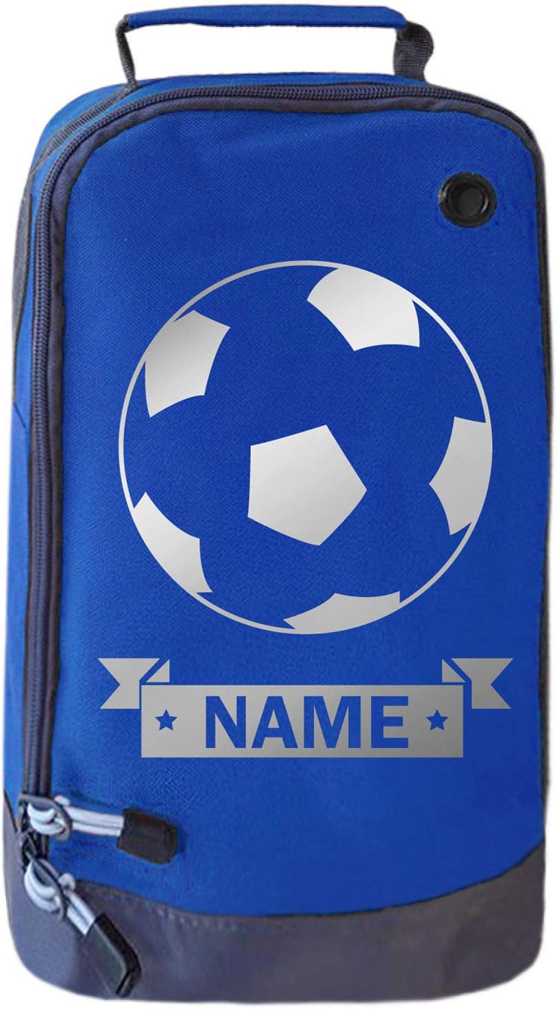 Personalised Football Boot Bag Boys Girls Footy Any Name Kids Sports PE
