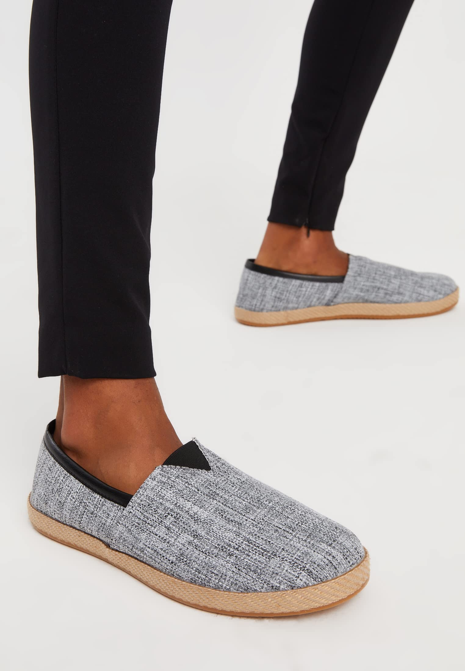 Leif Nelson Męskie espadryle, białe buty rekreacyjne, na lato, dla chłopców, buty typu sneakers
