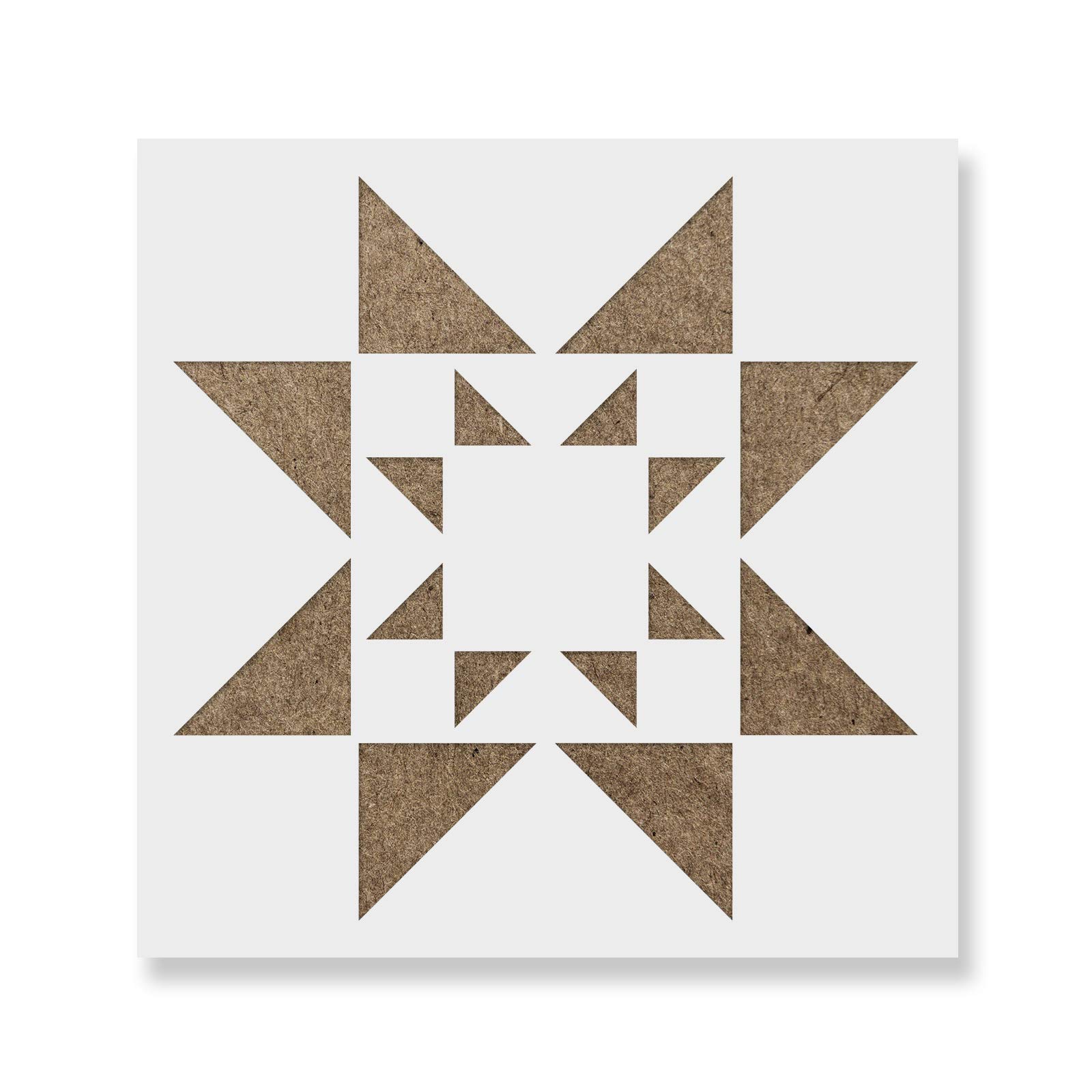 Buy Starburst Quilt Block Stencil Template Reusable Stencils for