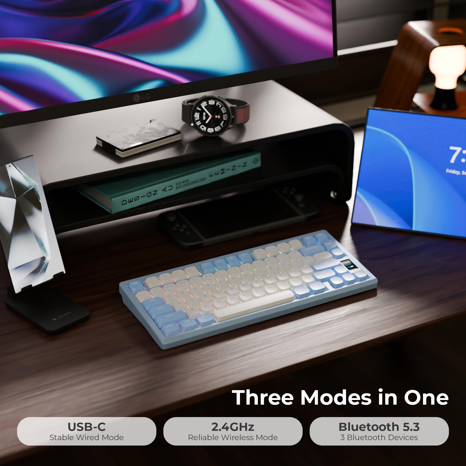 Amazon | Chilkey ND75 LP ロープロファイル アルミニウム メカニカル