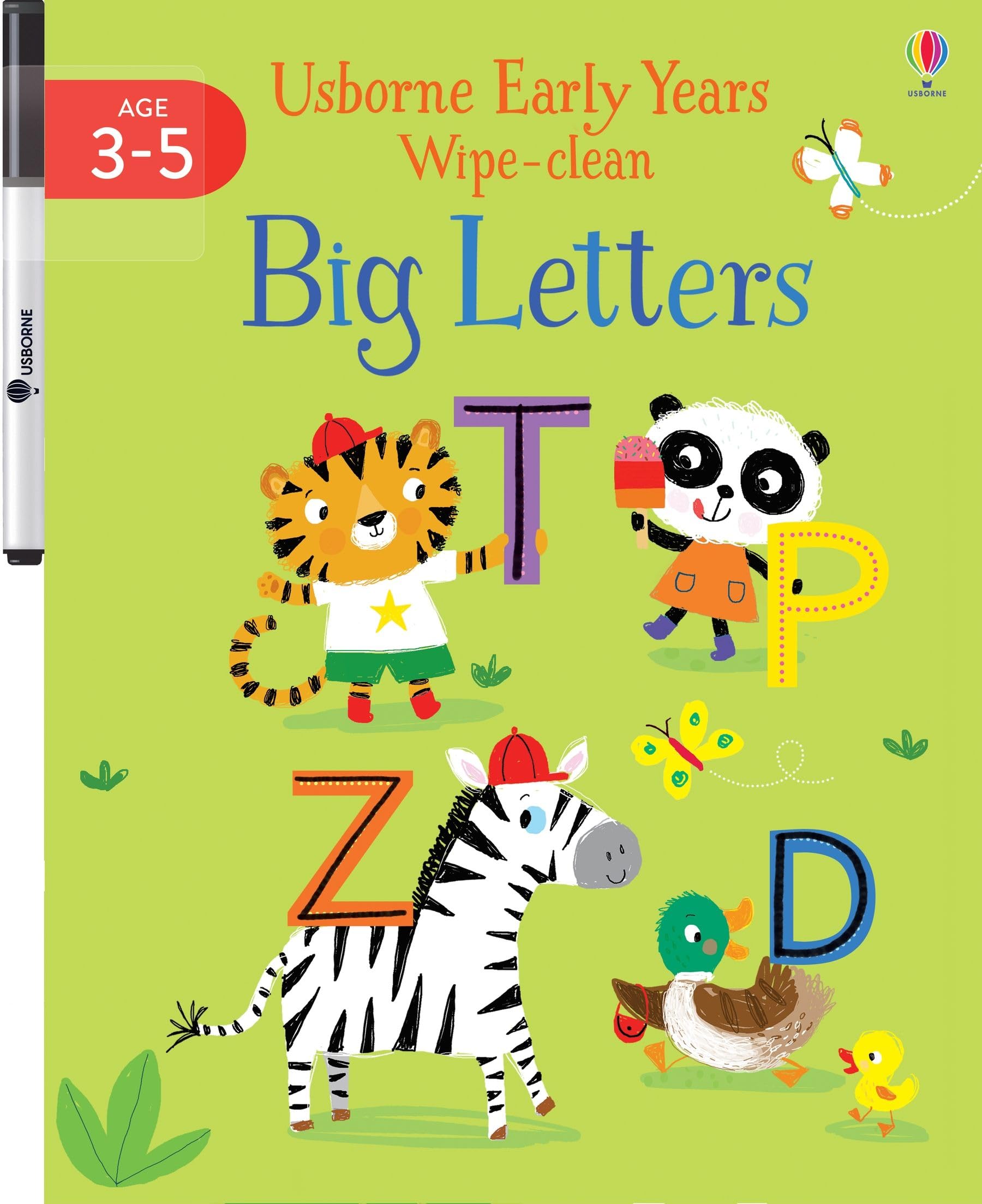 Early Years Wipe-Clean Big Letters by Jessica Greenwell (Paperback Book)