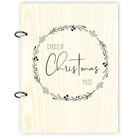 Keepsakes Christmas Card Holder | Storage for Holiday Greeting Cards