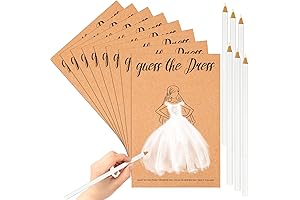 50-Pack Bridal Shower Games and Sketching Pencils for Unforgettable Bridal Shower Fun