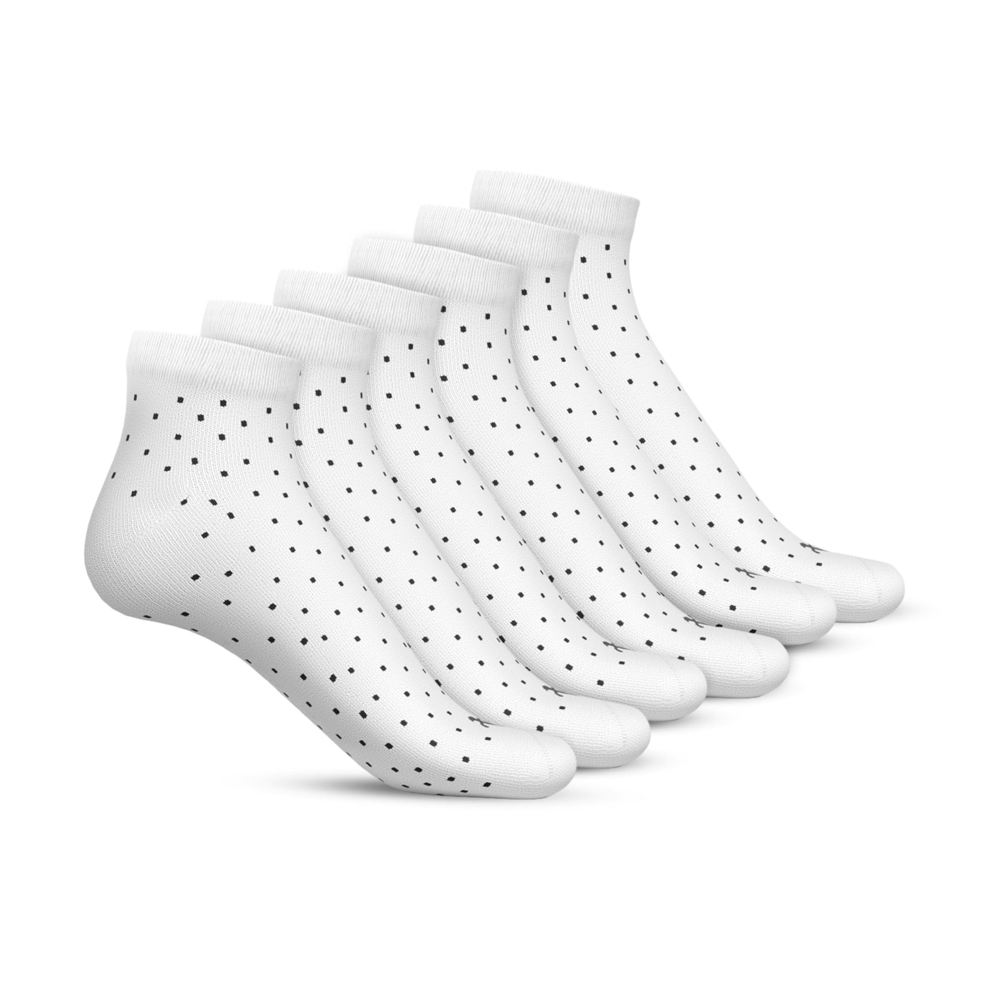 Bamboo Ankle Socks for Men & Women Office, Lounge, Cycling & Running Seamless, Super Soft, Breathable & Anti-Odor - Pack of 6-image-49
