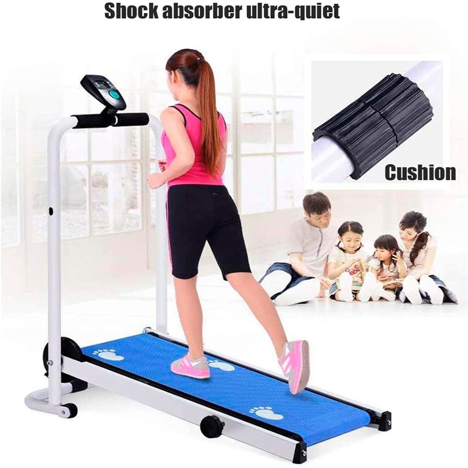 Amazon | 折りたたみ式トレッドミル 折りたたみトレッドミル 非
