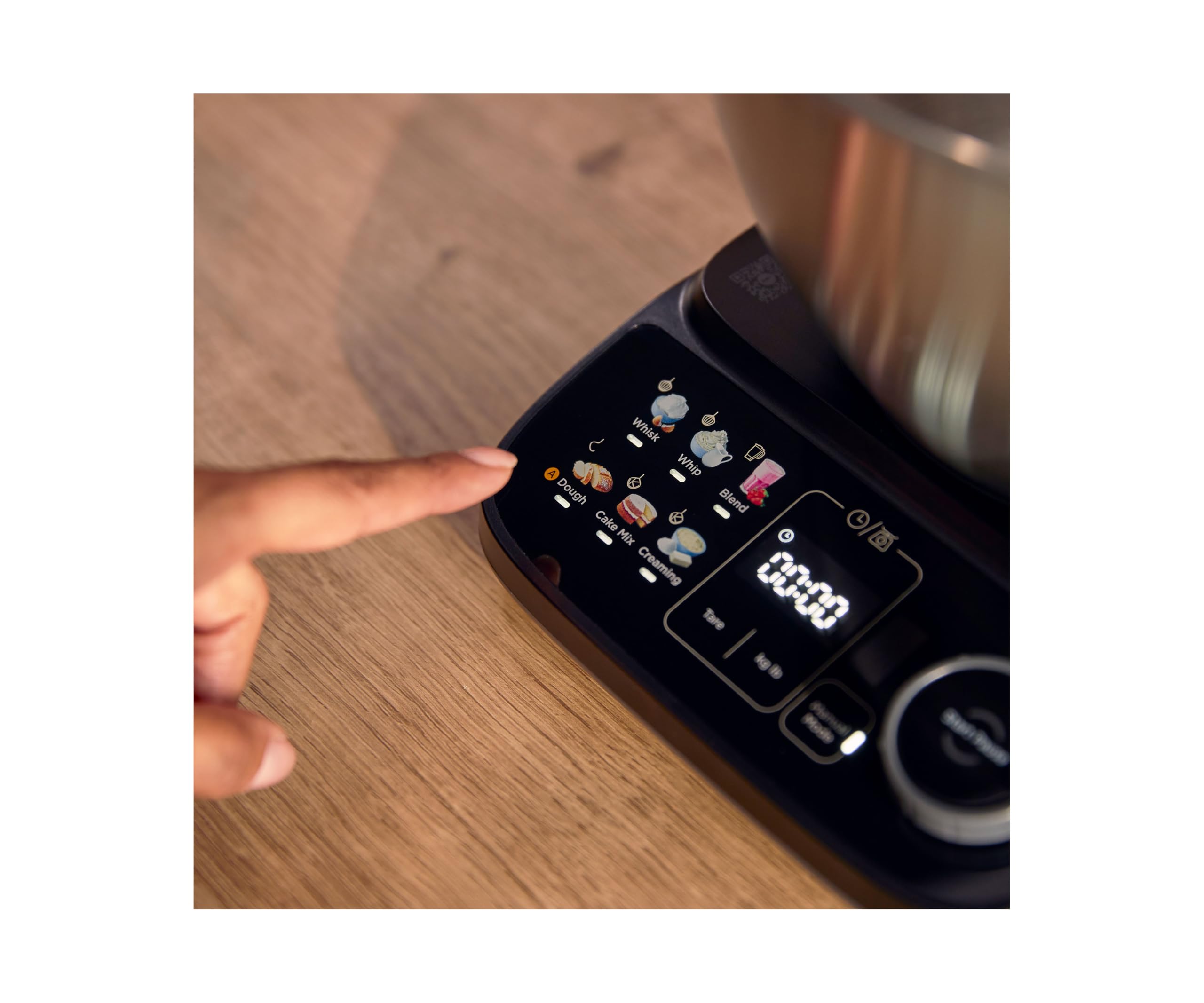 Kenwood Smart-Touch - Planetaria con 6 Programmi Preimpostati, 1000W, Nero