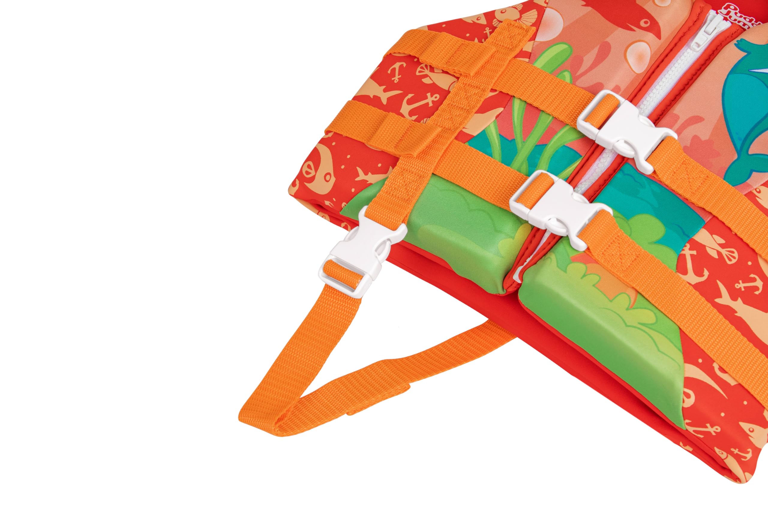 Bestway 90146 Giubbino da nuoto per bambini in tessuto Puddle Jumper, 3-6 anni