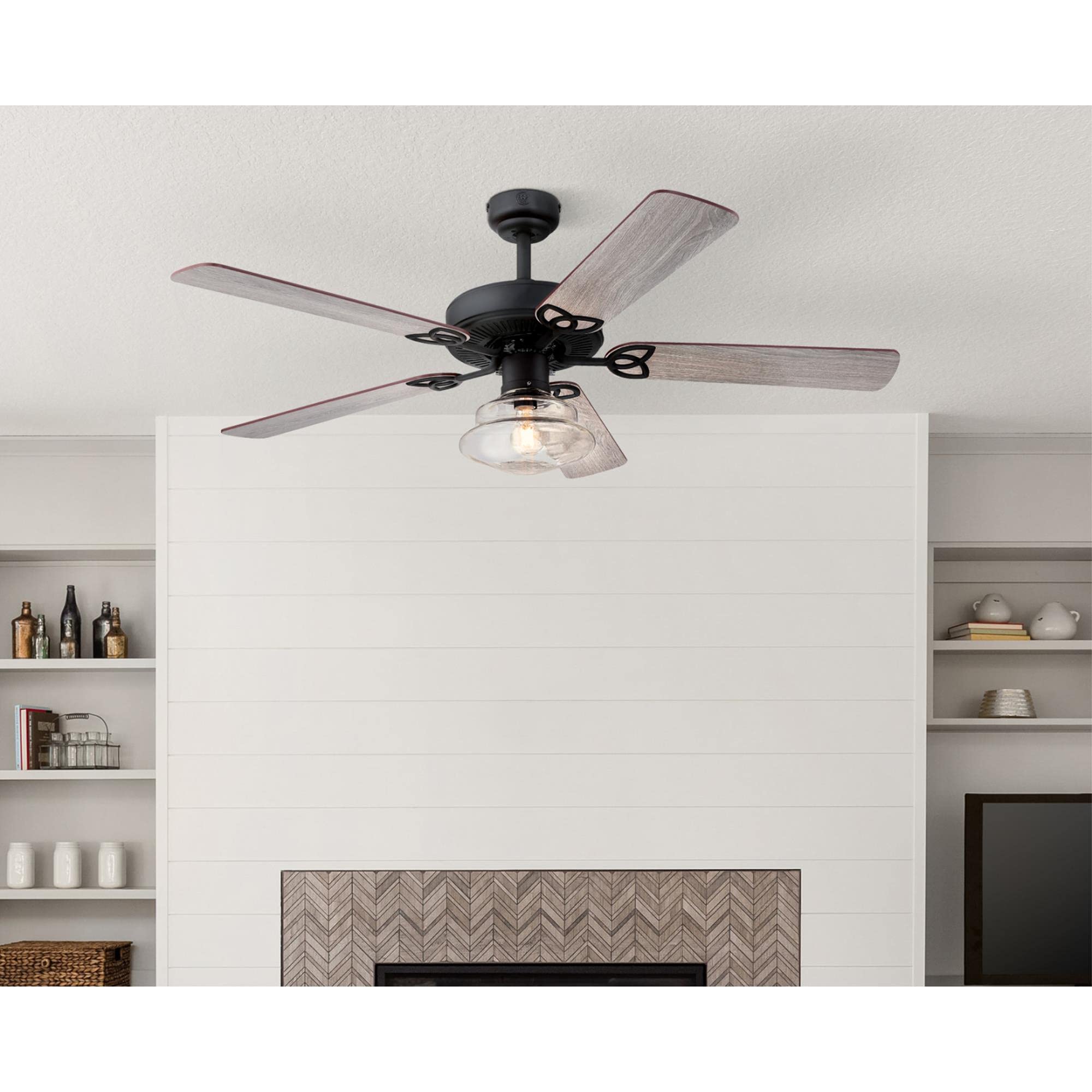 Westinghouse Scholar LED Ceiling Fan - Black & Light -4