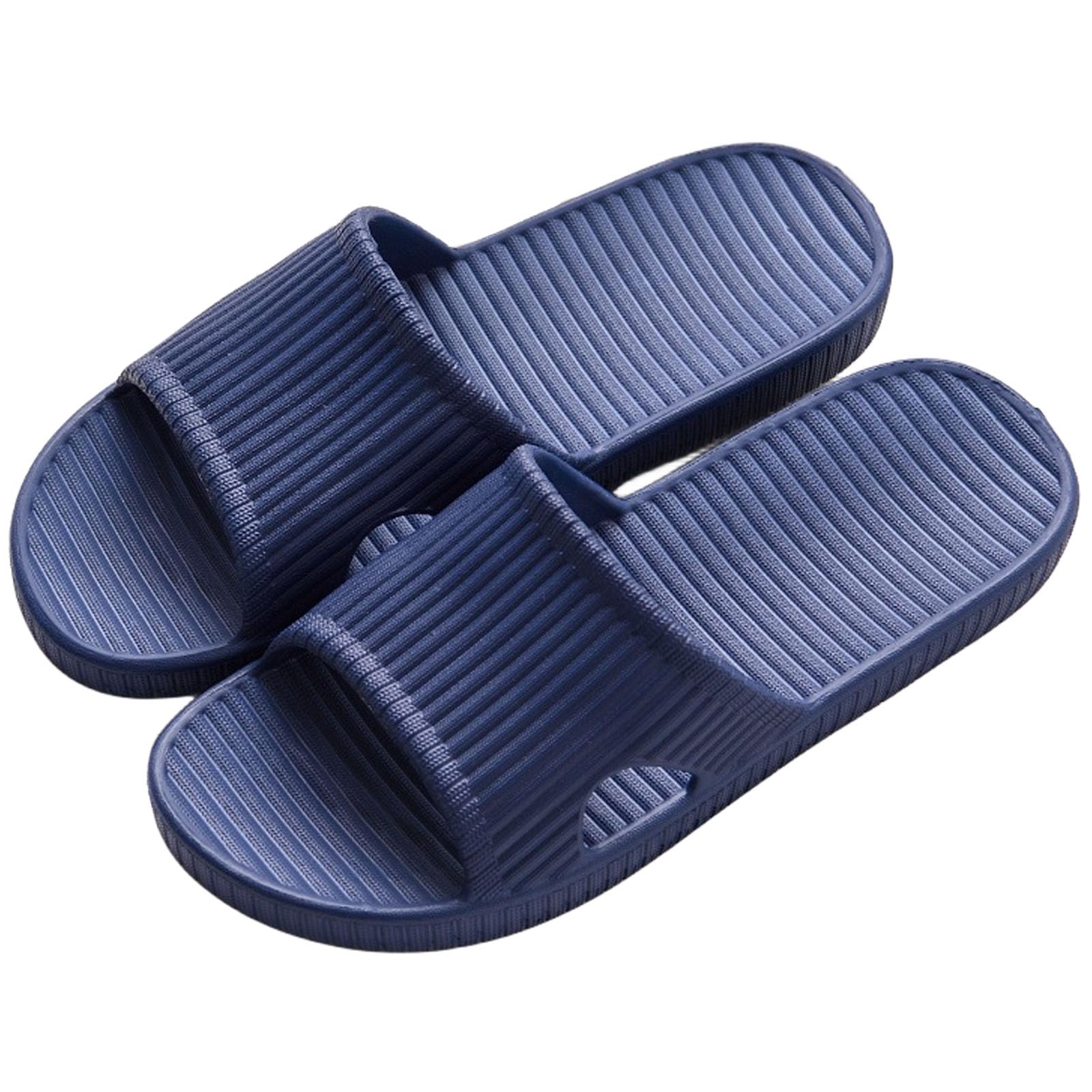 Czgcpyc Duschsandalen, Duschpantoffeln, Rutschfeste Innen- und Außenbodensandalen, Weiche Schaumstoffe, Badeschuhe, Unisex