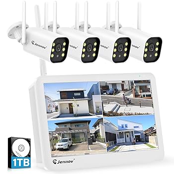 【大特価】JENNOV 防犯カメラ 屋外 poeドーム型防犯カメラ 500万画素 Amazon.co.jp: 増設専用 ドーム型防犯カメラ 屋外 wifi 防水 500
