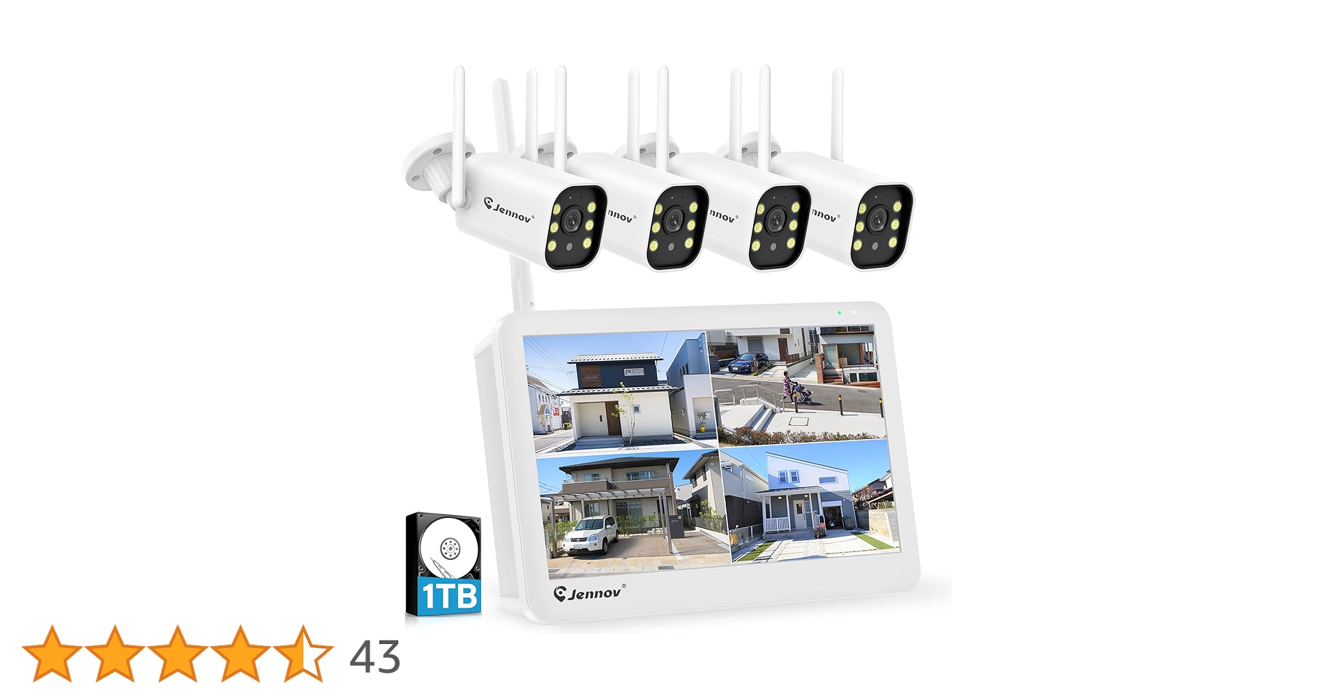 防犯カメラ 屋外 IP66防水防塵 500万画素 超高画素 Amazon.co.jp: Jennov 防犯カメラ 屋外 IP66防水防塵 500万画素