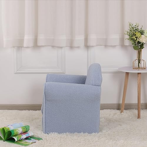 Miniatura 24 de AFBKSS&BB Sofá para niños, silla con reposabrazos para niños, muebles para niños de construcción de madera resistente, sofá para niños en edad