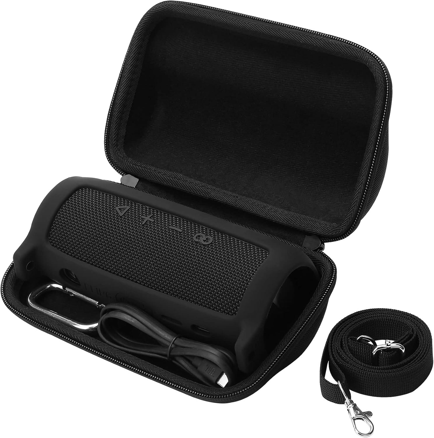 Khanka Hard Travel Case + Silicone Case Replacement for JBL