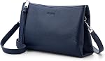 befen Genuine Leather Crossbody Bags for Women, Small RFID Leather Cross Body Purses Shoulder Handbags