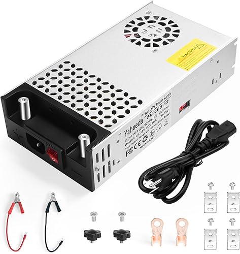 Convertidor de nueva versión, convertidor de 110 V CA a 12 V CC, fuente de alimentación de 12 V, 360 W, 30 A, transformador de interruptor de CC