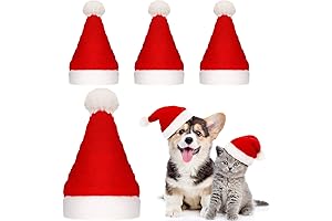 Mini Santa Hats for Crafts - 4 Inch