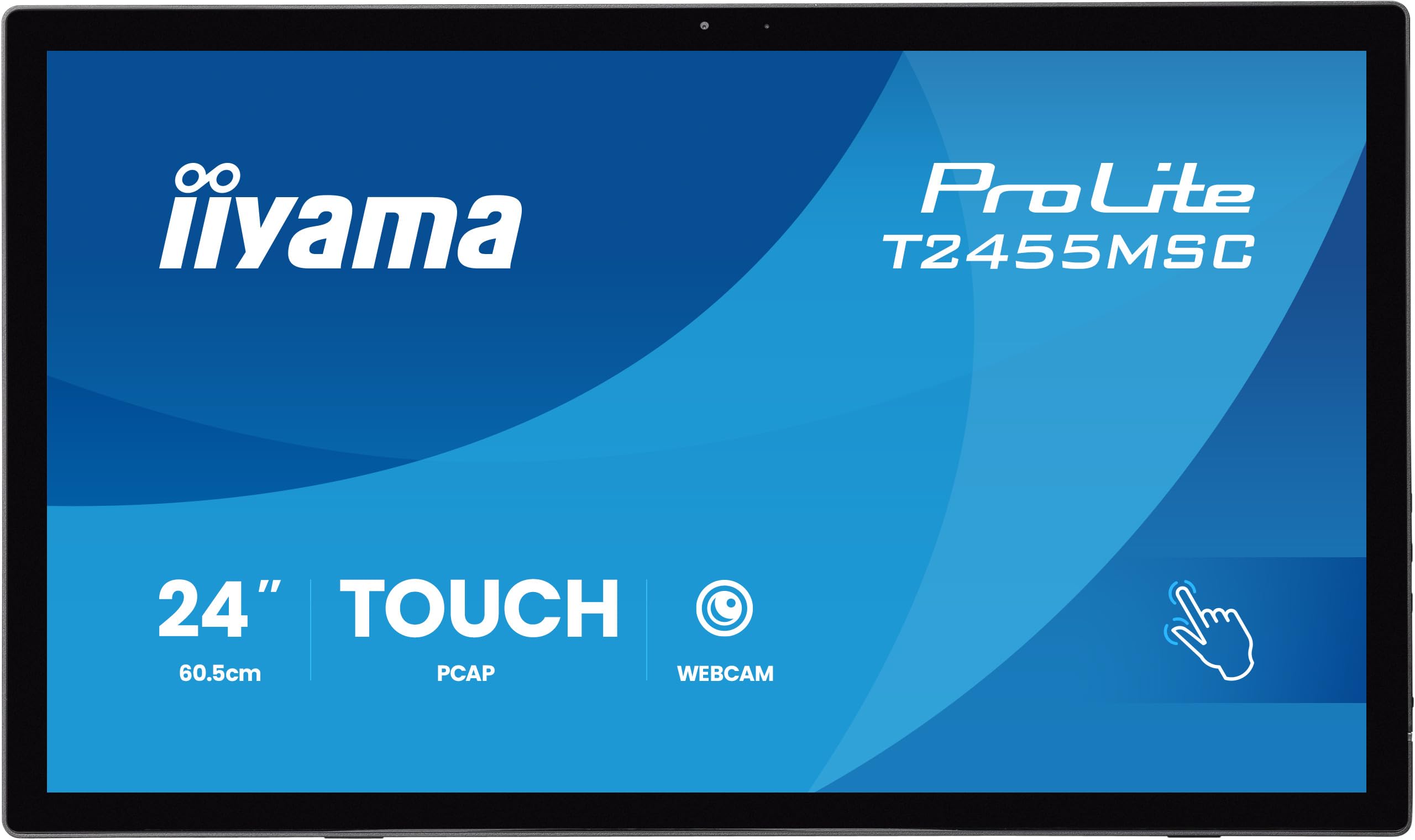 iiyama Prolite T2455MSC-B2 Full-HD IPS PCAP Touchscreen-Monitor