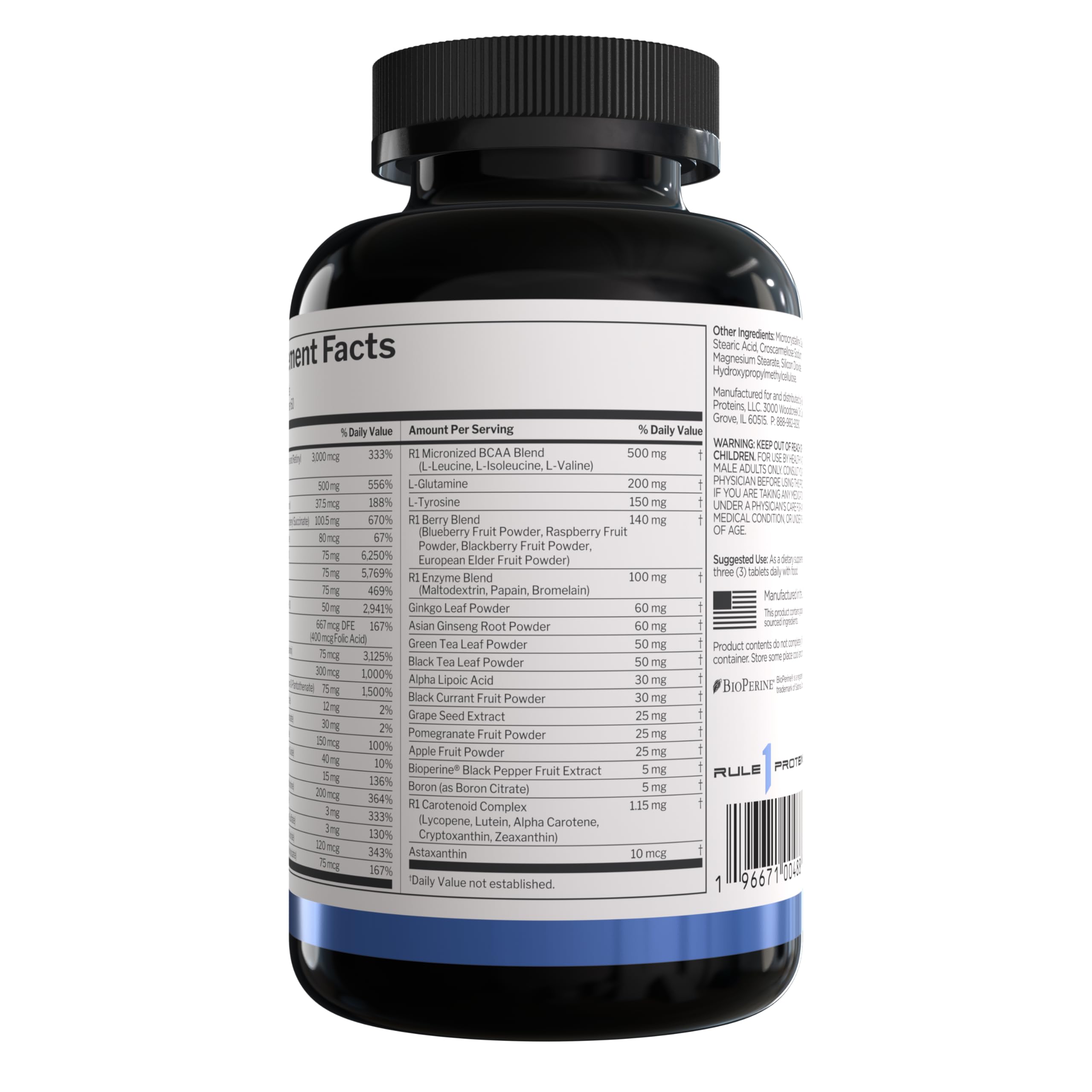 Rule One Men's Multi - 180 tablets