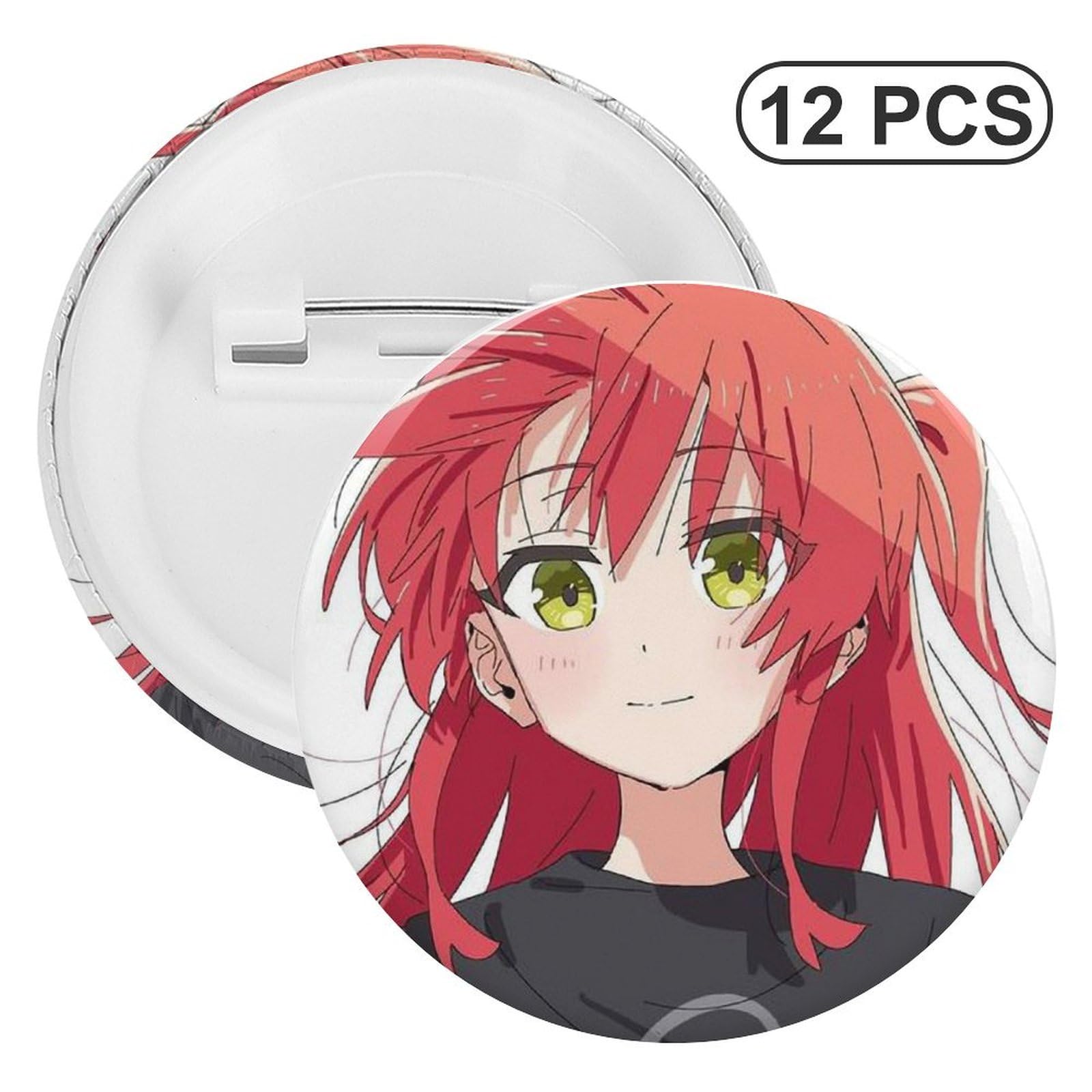 Amazon.co.jp: ぼっち·ざ·ろっく！ 喜多 郁代 缶バッジ ばね針式 同人  