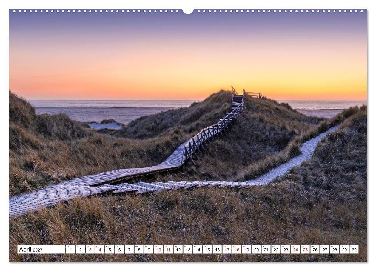 CALVENDO · Schleswig-Holstein - Momente zwischen den Meeren (Kalender 2027) | DIN A2 Querformat · Wandkalender · Deutschlands Norden ist einzigartig