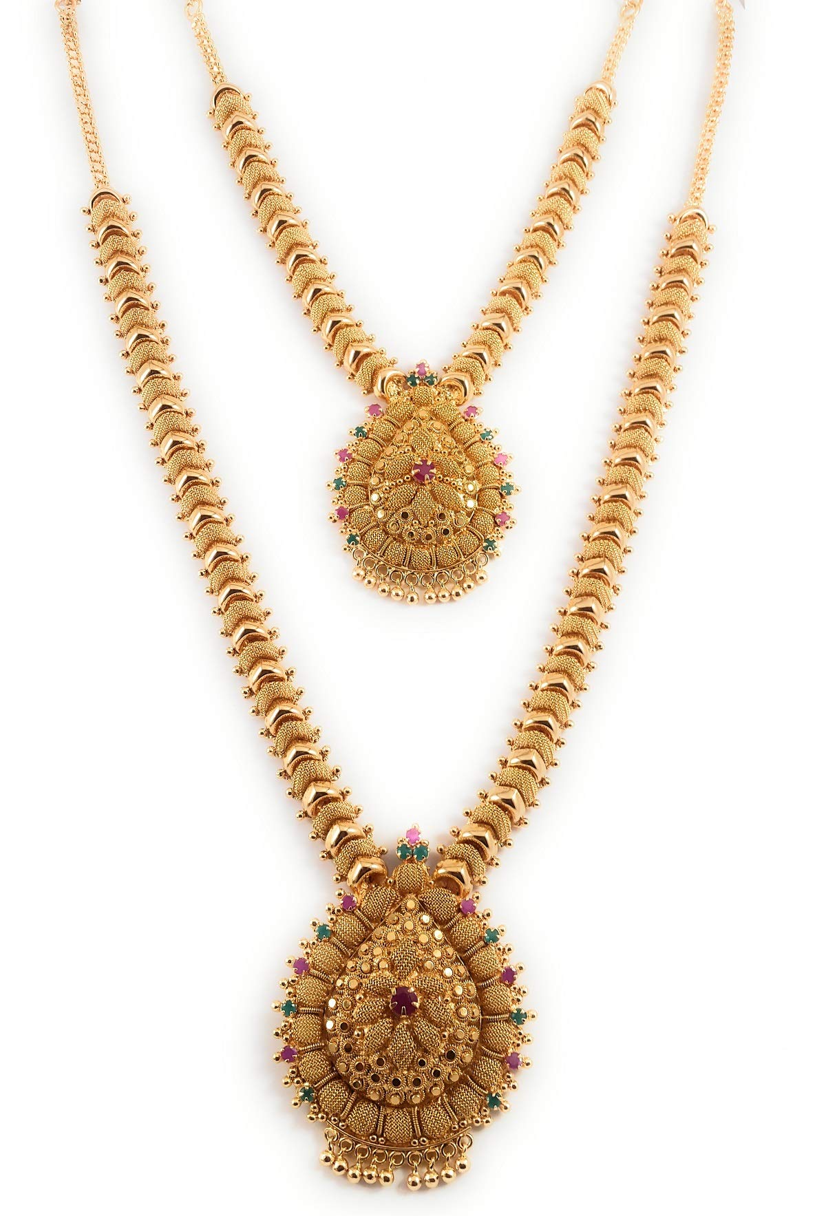 See full amazon price history chart for AFJ GOLD Copper Gold Plated and Ruby Necklace Set for Women & Girls (Yellow) AFJ GOLD Copper Gold Plated and Ruby Necklace Set for Women & Girls (Yellow) (B07N88Z55M) Amazon Price History, Amazon Price Tracker