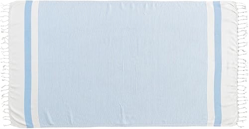 Miniatura 1 de Kafthan - Toalla de baño y playa de algodón turco Pier - Toallas suaves resistentes a la arena de secado rápido - Manta ligera y toalla - Ideal para