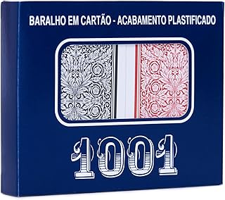 Baralho 1001 Naipe Grande - Versão Econômica