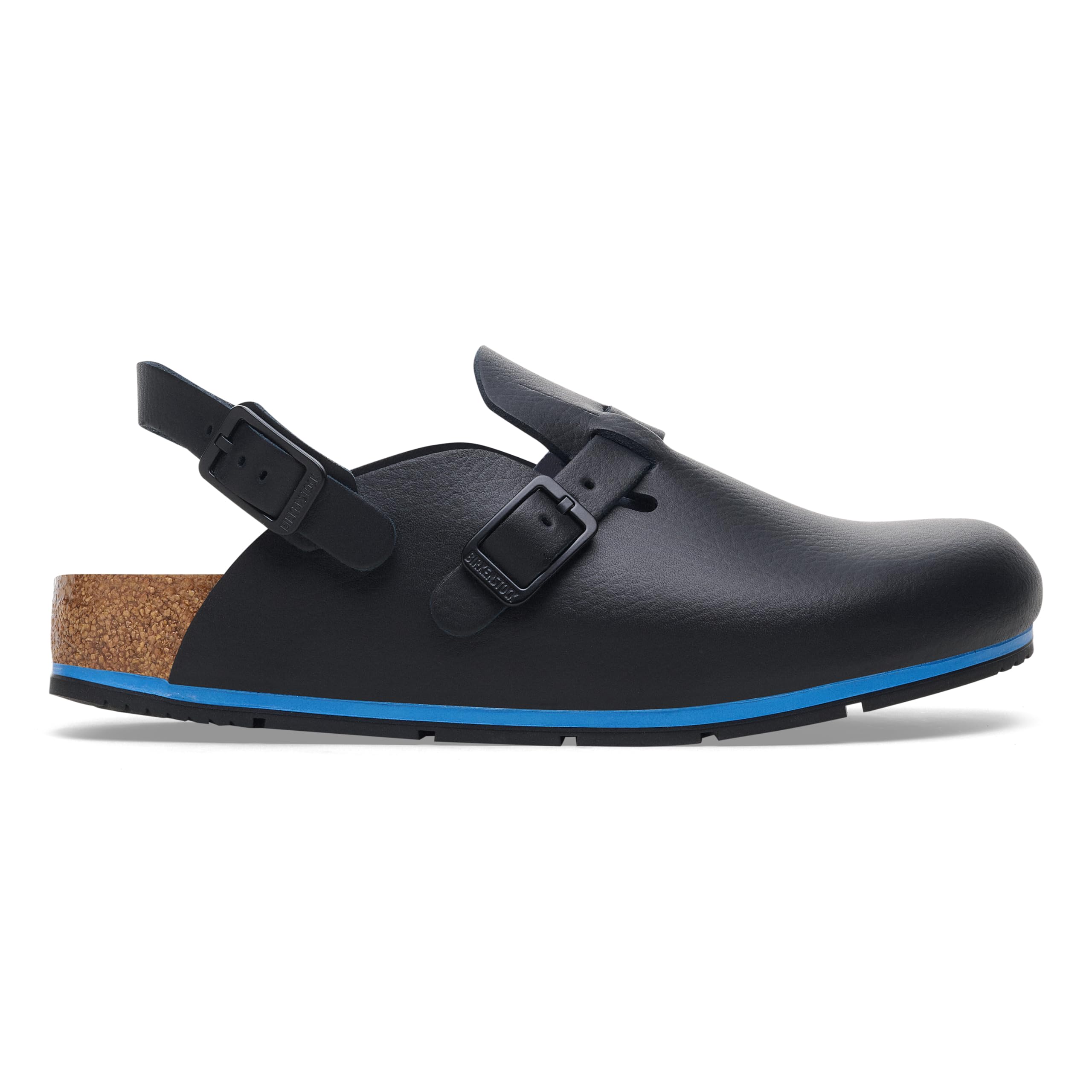 BIRKENSTOCK Kay Pro Zuecos de piel – Zapatos unisex de alta calidad para el ocio y el trabajo para medicina, gastronomía y servicio