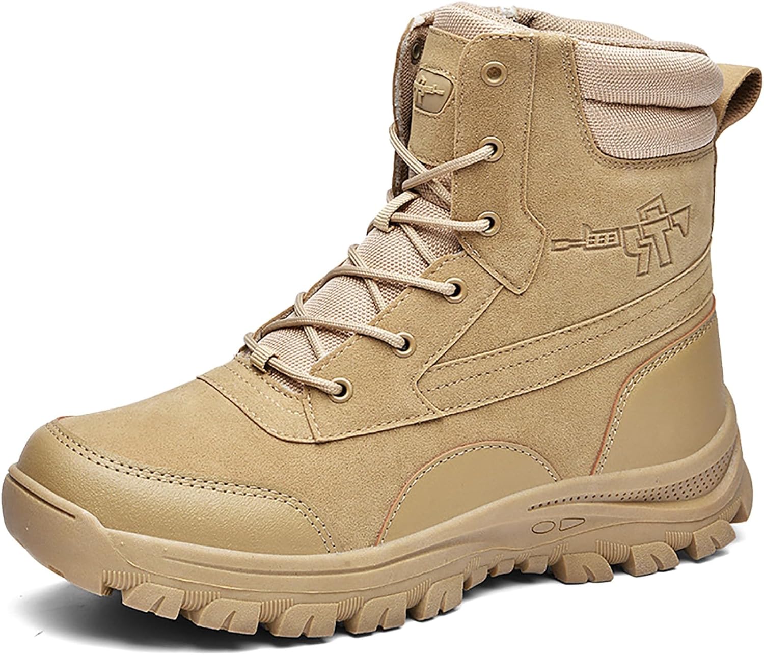 メンズ コマンドー コンバット ブーツ アウトドア アーミー パトロール ブーツ 戦術ブーツ 通気性 ミリタリー ブーツ セキュリテ