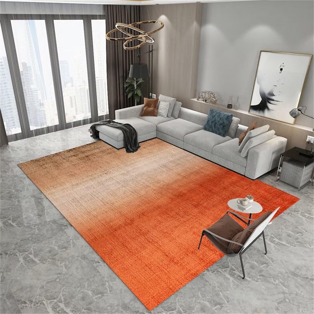 Tapis d'entree 70x140cm facile à entretenir pour garder vos sols propres et nets