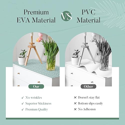 Miniatura 3 de Glotoch - Forro autoadhesivo para estantes, papel tapiz autoadhesivo para inquilinos, papel de contacto de alta calidad para cajones, gabinetes,