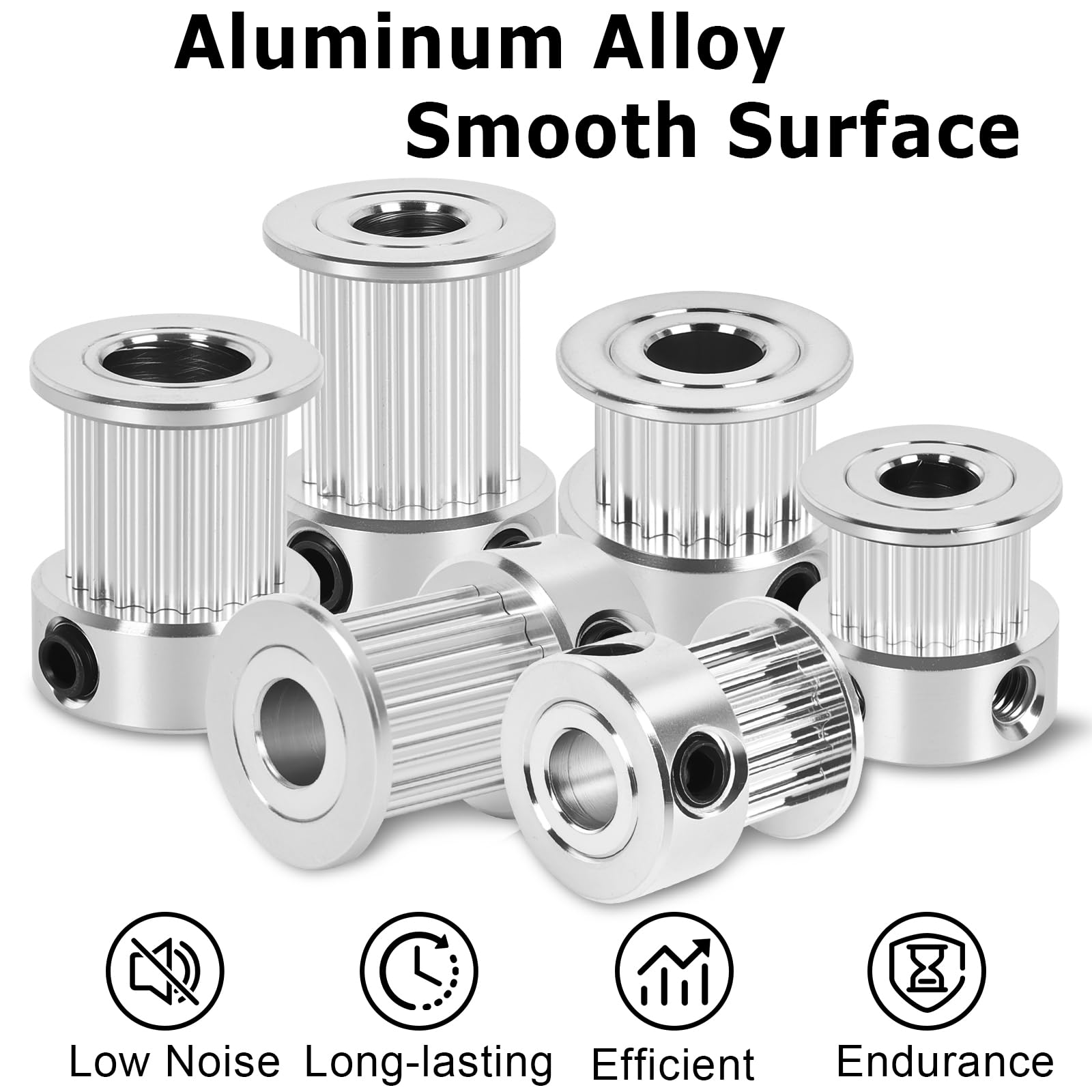 12 Pack GT2 Timing Belt Pulley 20 Teeth,8mm bore,synchronous Pulley — Amazon image 5