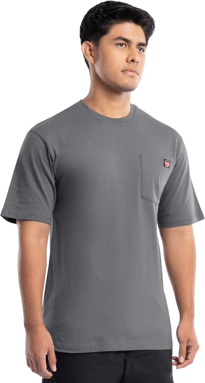 Wrangler Mens Short Sleeve Pocket T-Shirt, 2-Pack - Image 5