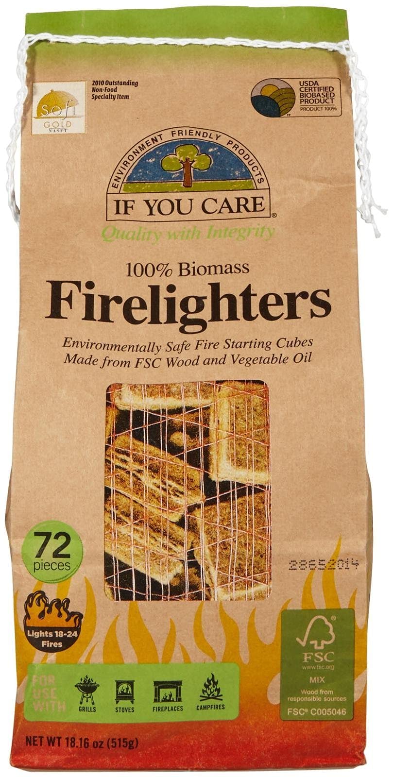 If You Care - Firelighters Wood Starting Cubes - 72 Piece(s)-image-29