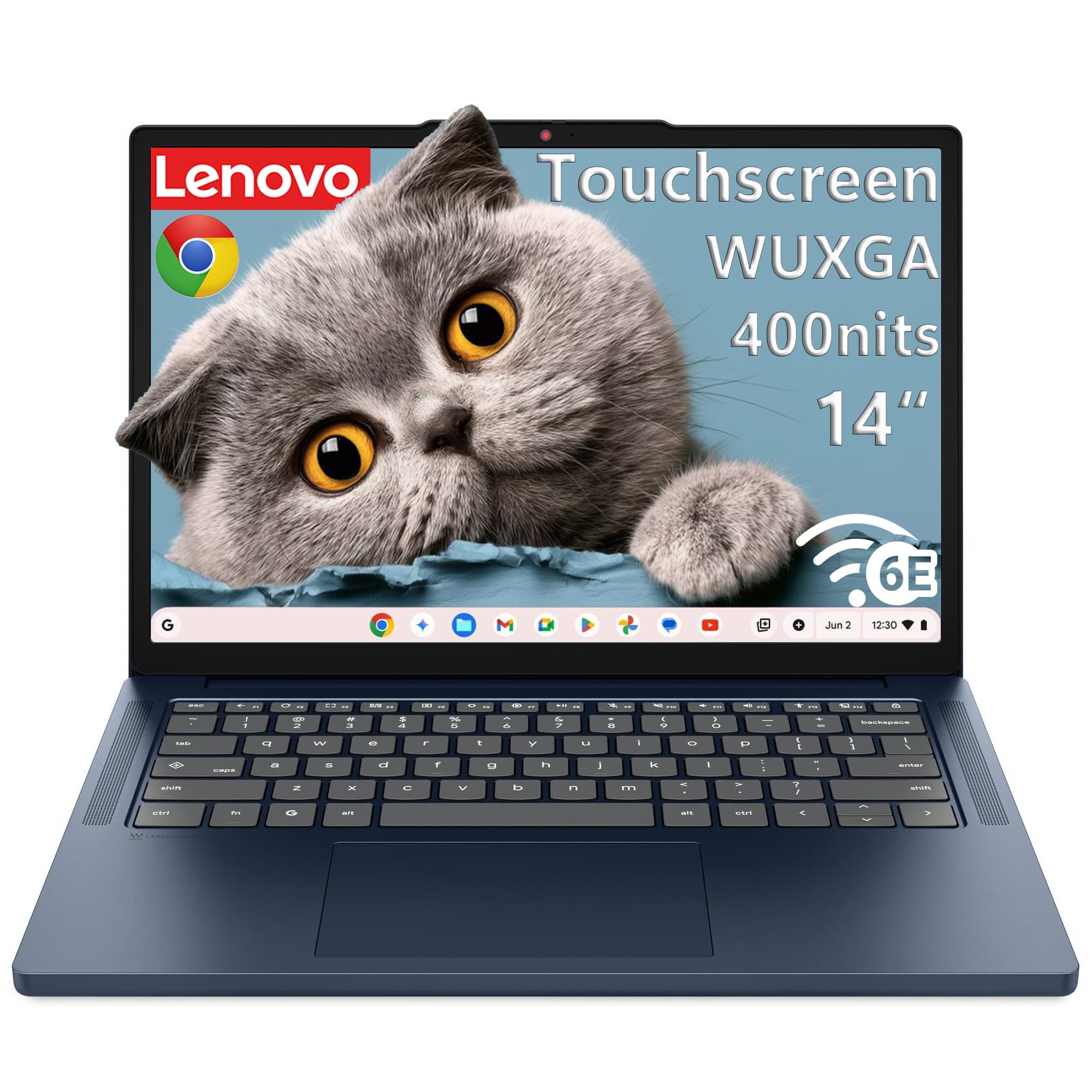 Lenovo Chromebook 14 WUXGA Touchscreen Laptop