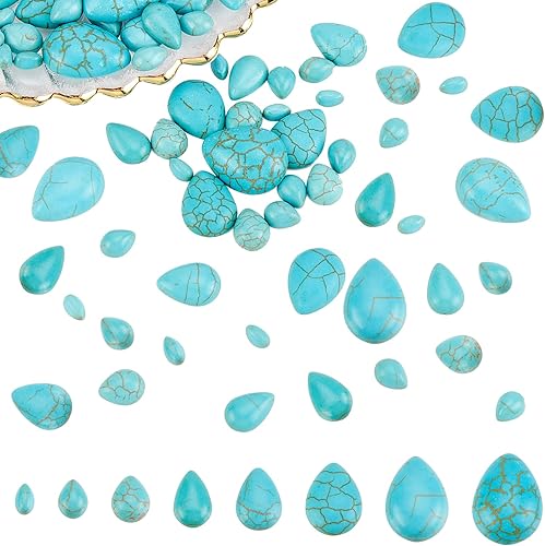 arricraft Piedra preciosa turquesa sintética, Plástico Piedra