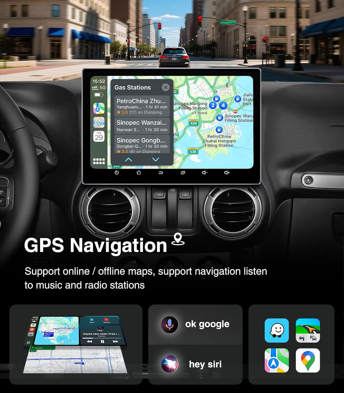 GPS Navigation Display