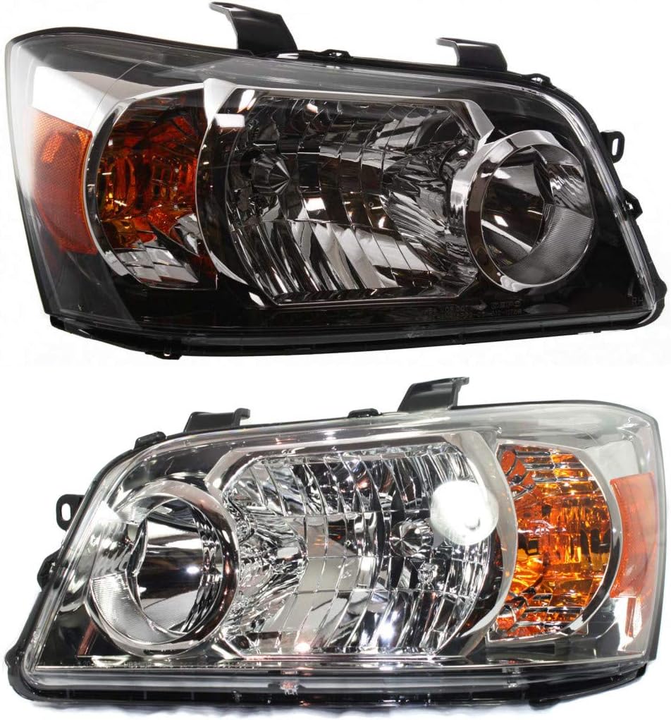 For Toyota Highlander 2007 Headlight Assembly Unit Pair Driver and Passenger Side | LED | DOT Certified | TO2518111 TO2519111