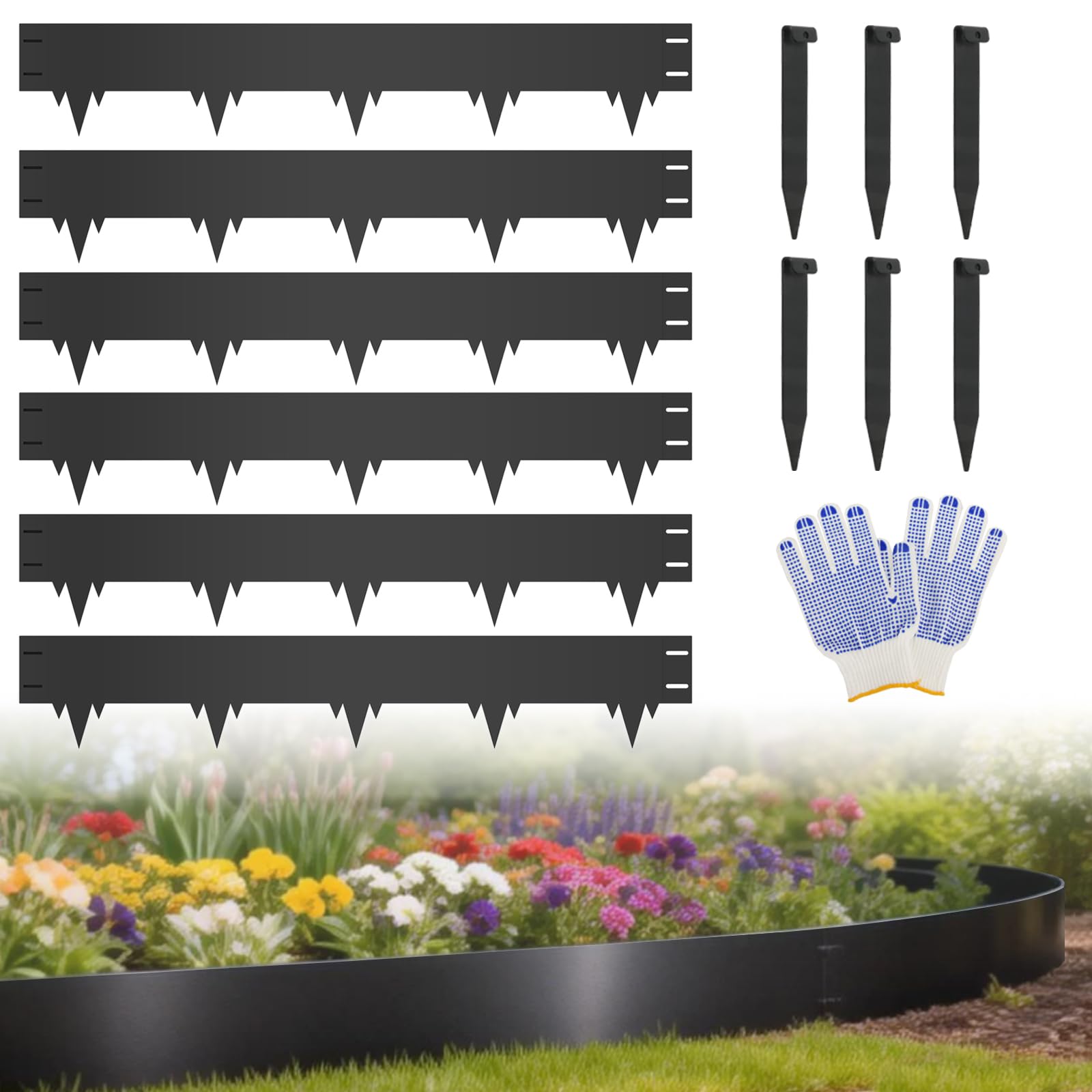 SJPULMO Metal Landscape Edging