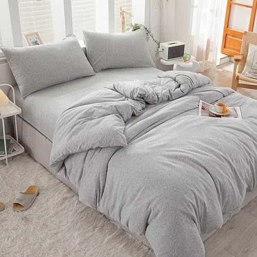Miniatura 3 de LIFETOWN - 3 piezas de fundas de edredón en algodón 100% ultrasuave y de fácil cuidado con 1 funda de edredón y 2 fundas de almohada
