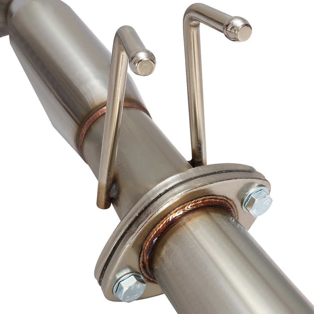 DNA MOTORING CBE-HC06SI-BT Stainless Steel Cat Back Exhaust System [Compatible with 06-11 Honda Civic EX 1.8L]