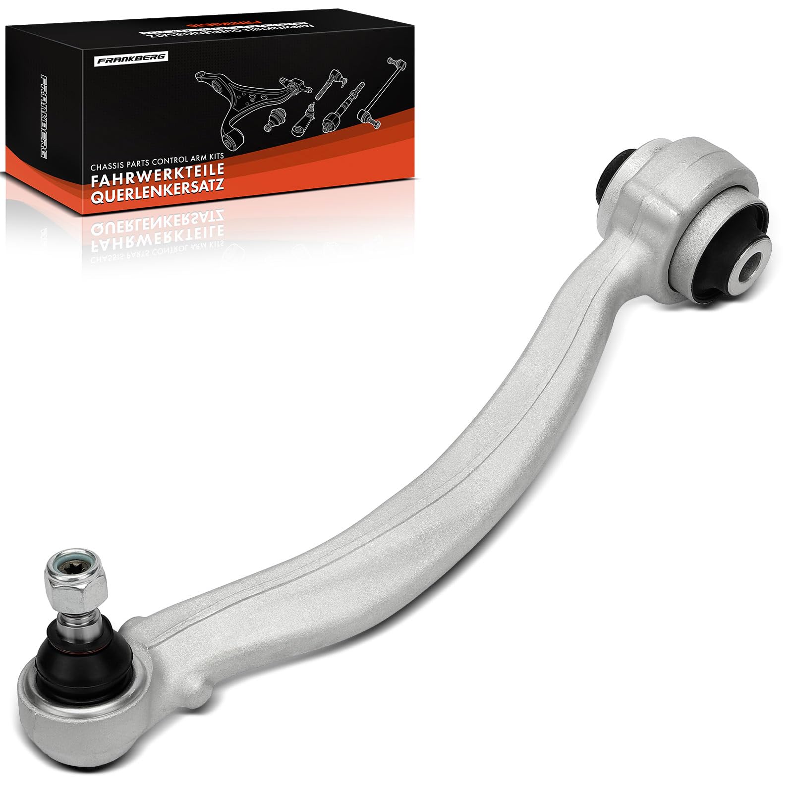 Frankberg Bras de Suspension Essieu avant droit en Bas Arrière Compatible avec W204 C204 S204 A207 C207 R172 1.6L-5.5L 2007-2017 Remplacer# 2043303211